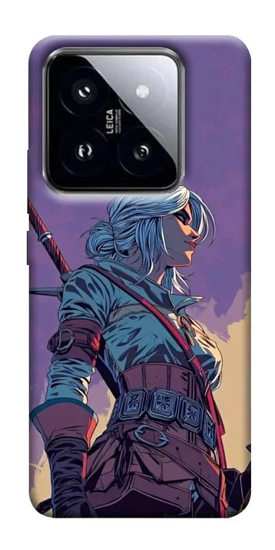 TPU чохол Demsky The witcher ciri для Xiaomi 14 Pro