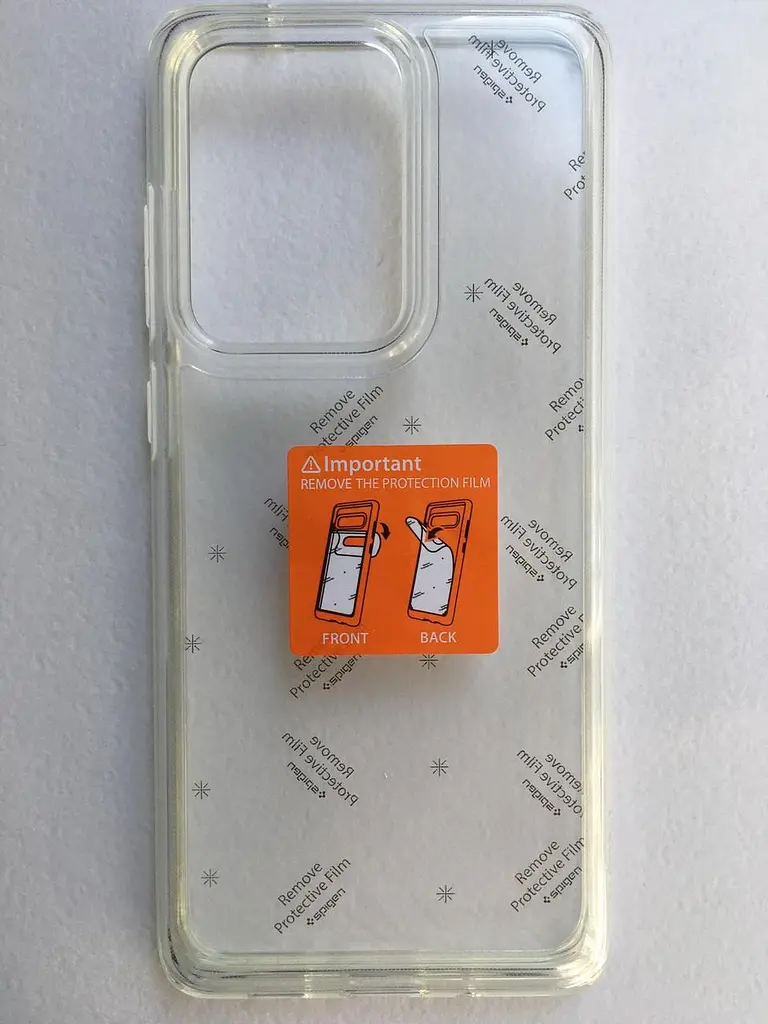 Чохол протиударний прозорий Spigen Ultra Hybrid Crystal ACS00746 для Samsung Galaxy S20 Ultra Clear - фото 7