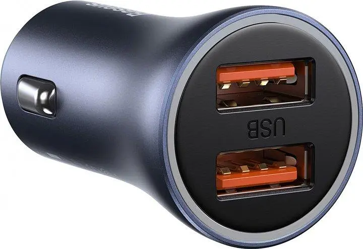 Автомобільний заряд Baseus Golden Contactor Pro Dual Quick Charger Carger U+U 40W CCJD-A0G - фото 7