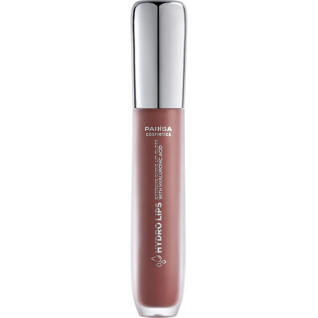 Блиск для губ Parisa Hydro Shine Lip Gloss with Hyaluronic Acid PHL-06 №04 Spicy brown 6 мл - фото 2