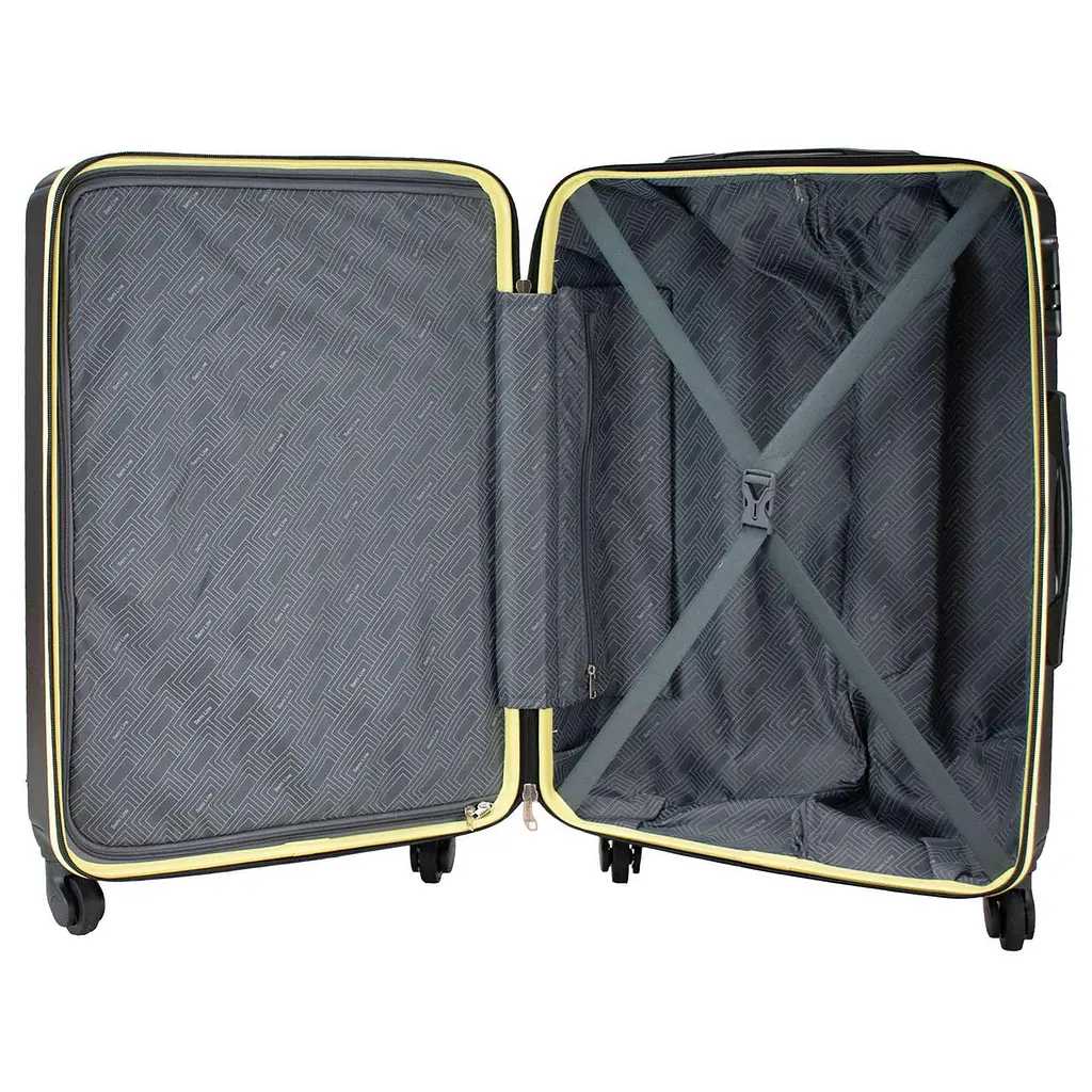 Валіза Semi Line 24" M Black (T5685-2) - фото 6