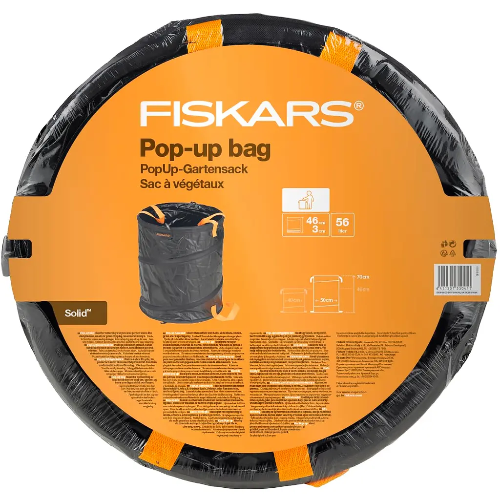 Садовий мішок Fiskars Solid 135041, 56 л (1015646) - фото 6