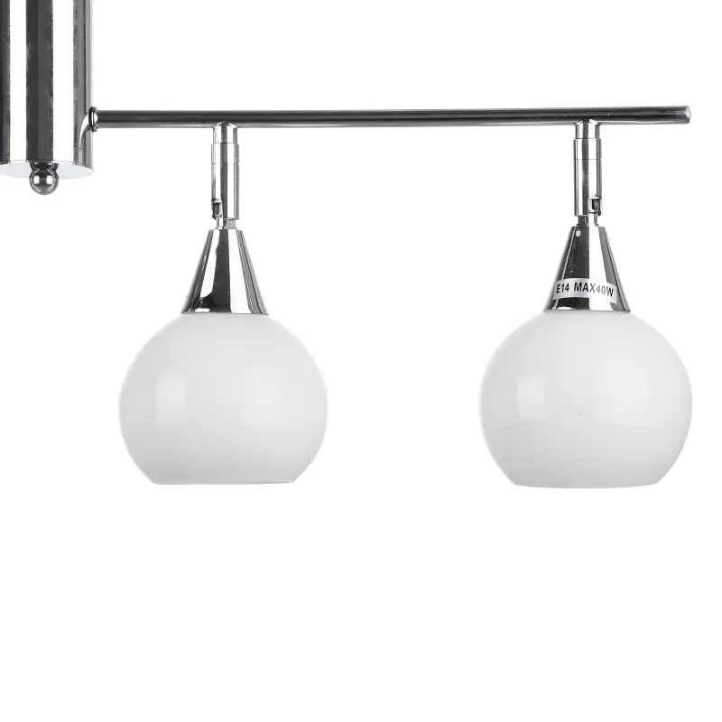 Люстра потолочная Brille для кухни E14 40W CH (BR-712C/4) - фото 4