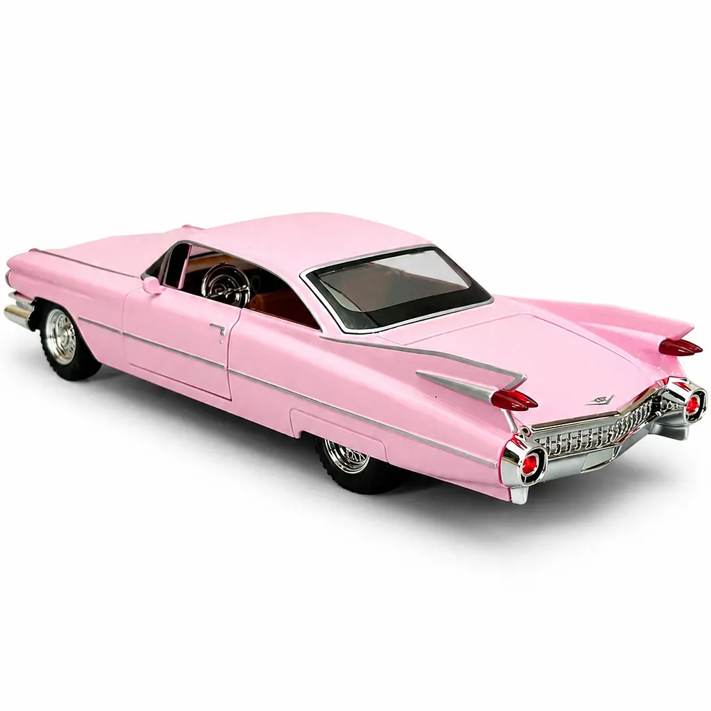 Колекційна металева модель автомобіля АвтоЕксперт Cadillac Coupe De Ville 1959 з інерцією, світлом та звуком 1:24 - фото 3