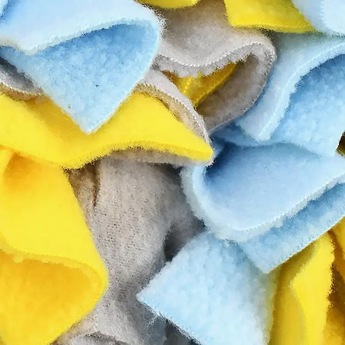 Килимок для нюхання для собак Derby Bone Shape Pet Snuffle Mat, Yellow - фото 4