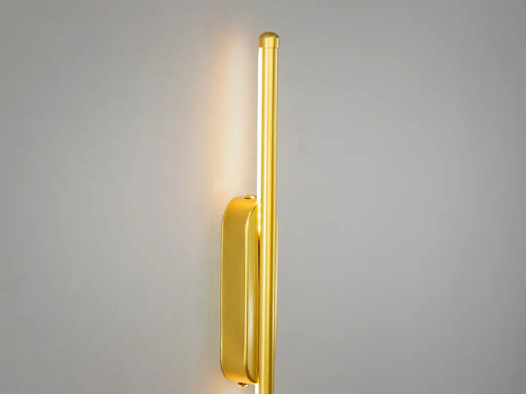 Бра линейное LED Diasha 7099/800G 18W 990 лм золото IP20 - фото 4