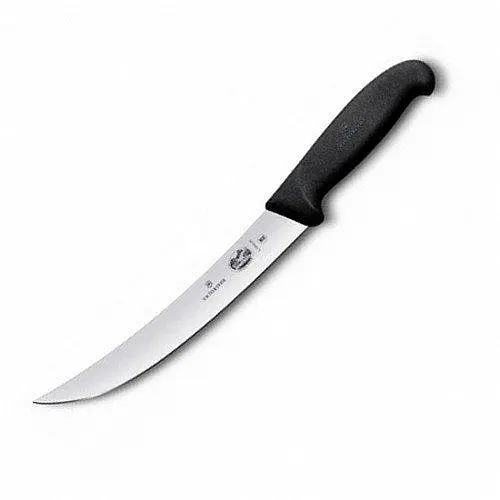 Кухонний ніж Victorinox Fibrox Breaking лезо 20см вузьке з чорн. ручкою