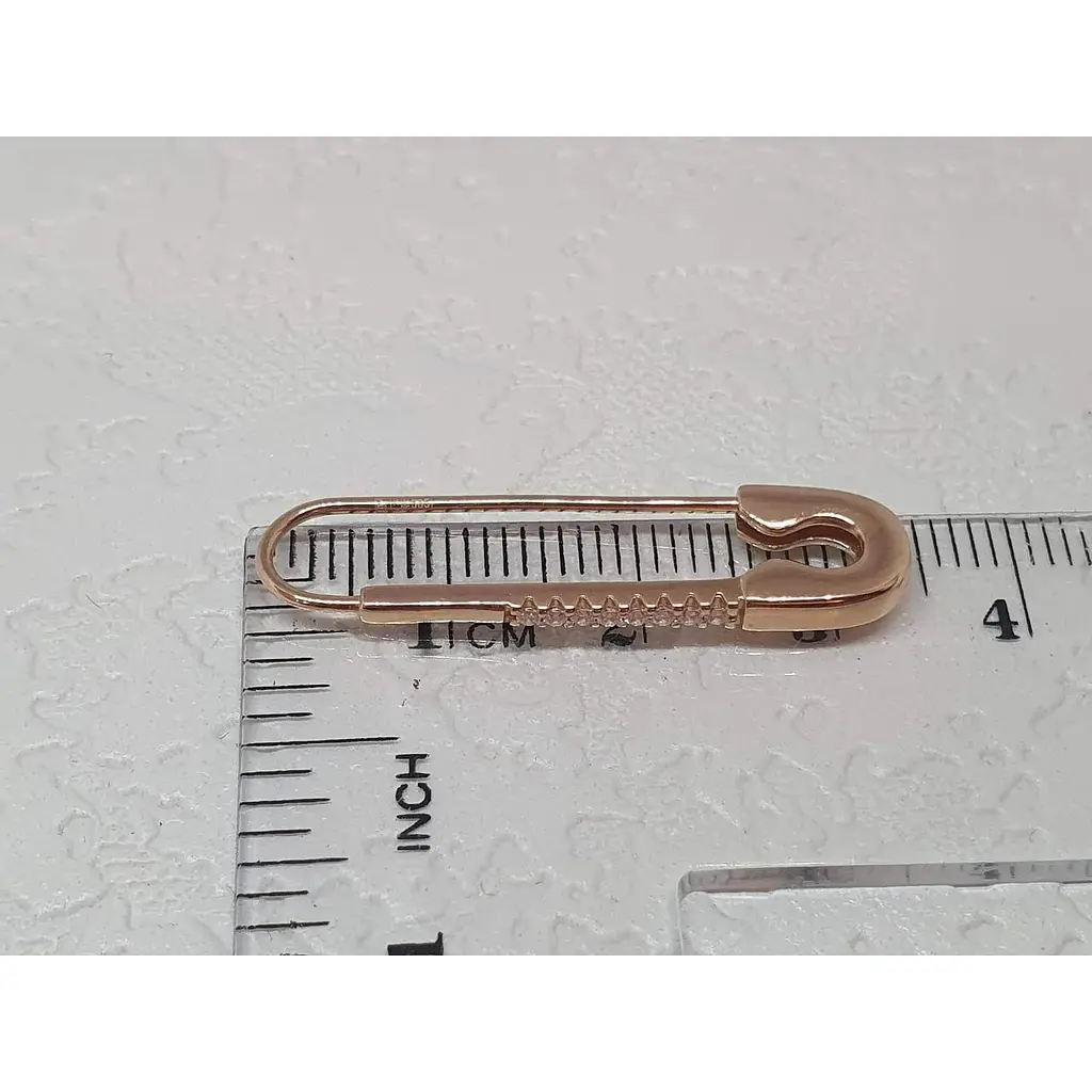 Золоті сережки Імперія золота Шпильки з фіанітами. СВ703И - фото 5