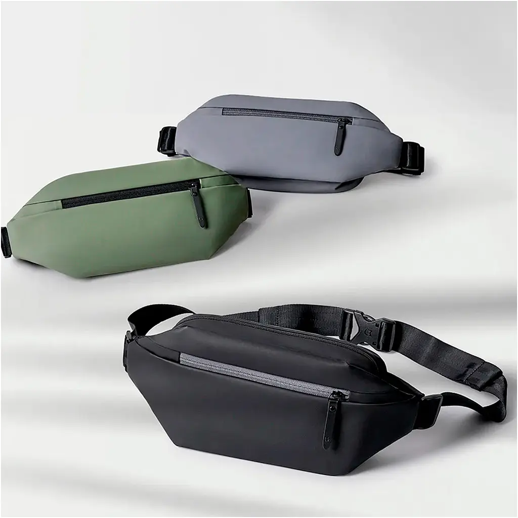 Поясная сумка MiJia Multifunction Sports and Leisure Chest Bag Green (MJXB01RM) [111130] - фото 3