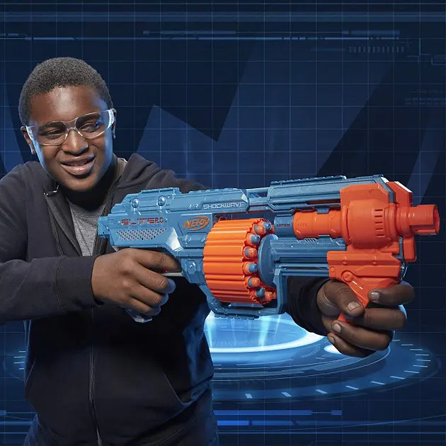 Бластер Нерф Еліт Шоквейв Nerf Elite 2.0 Shockwave RD-15 BlasterHasbro (E9527) - фото 3