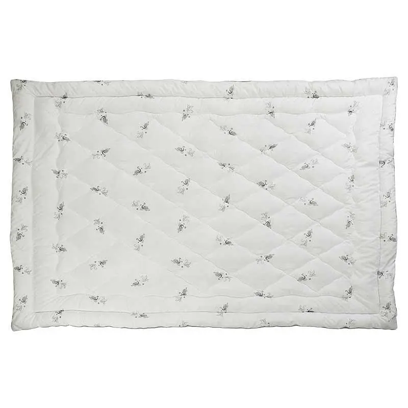 Ковдра Руно - Silver Swan штучний лебедяний пух тепла біла євро 200x220 см 420 гр/м2 (21314) - фото 2
