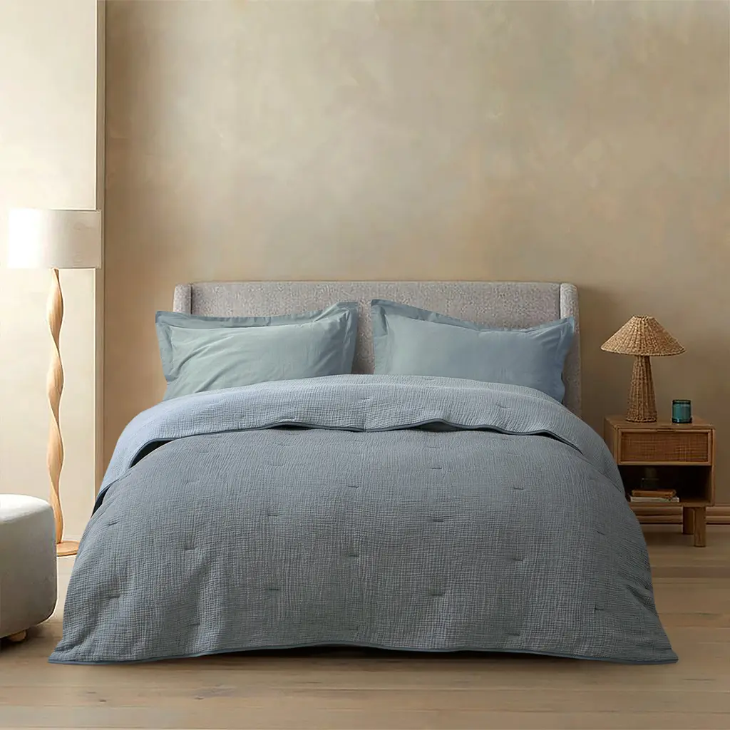 Покрывало Lotus Home - Limas muslin dusk arona 245x245 - фото 2