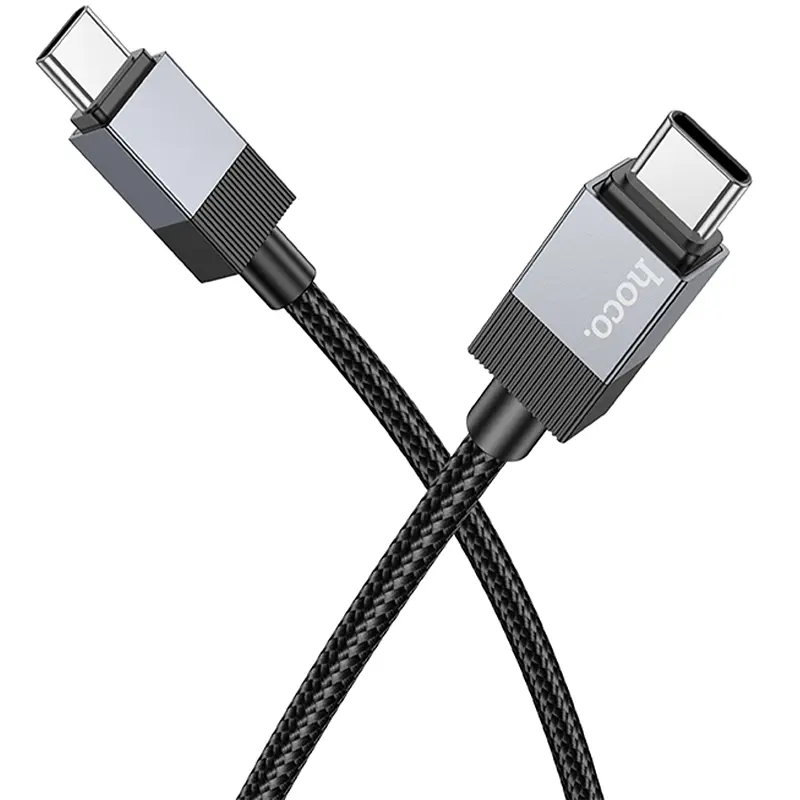 Дата кабель Hoco X110 Honorific USB to Type-C 3A 1 м Black - фото 5