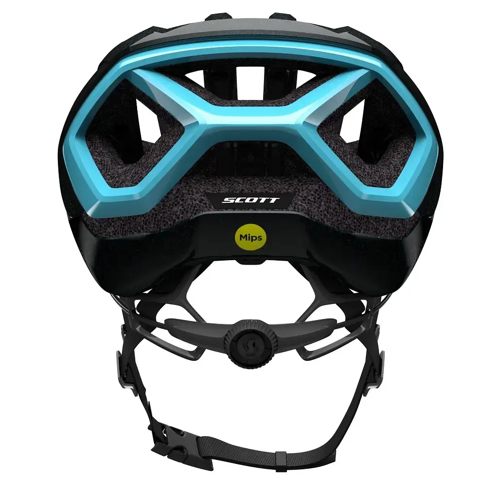 Шолом Scott Centric Plus Radium RC Black/Light blue L (1081-280405.5410.008) - фото 3