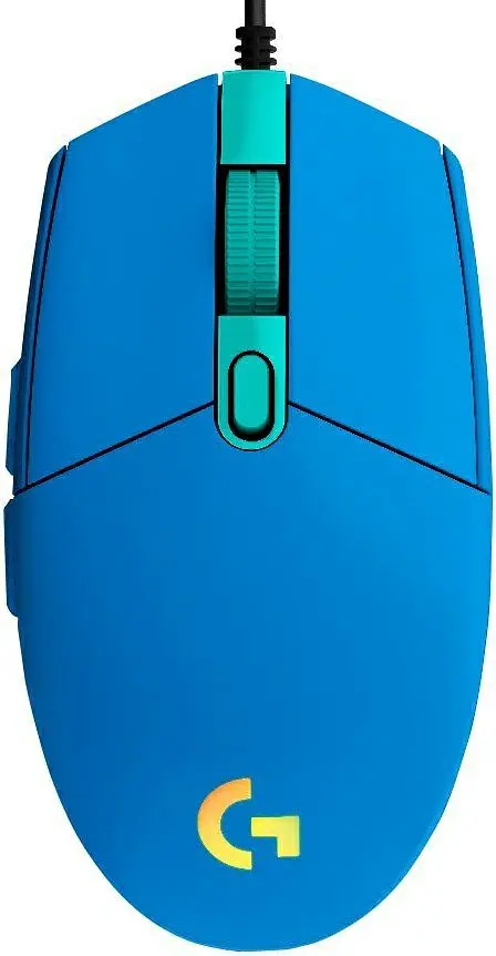 Мишка комп'ютерна Logitech G102 Lightsync USB Blue (910-005801, 910-005810) - фото 3