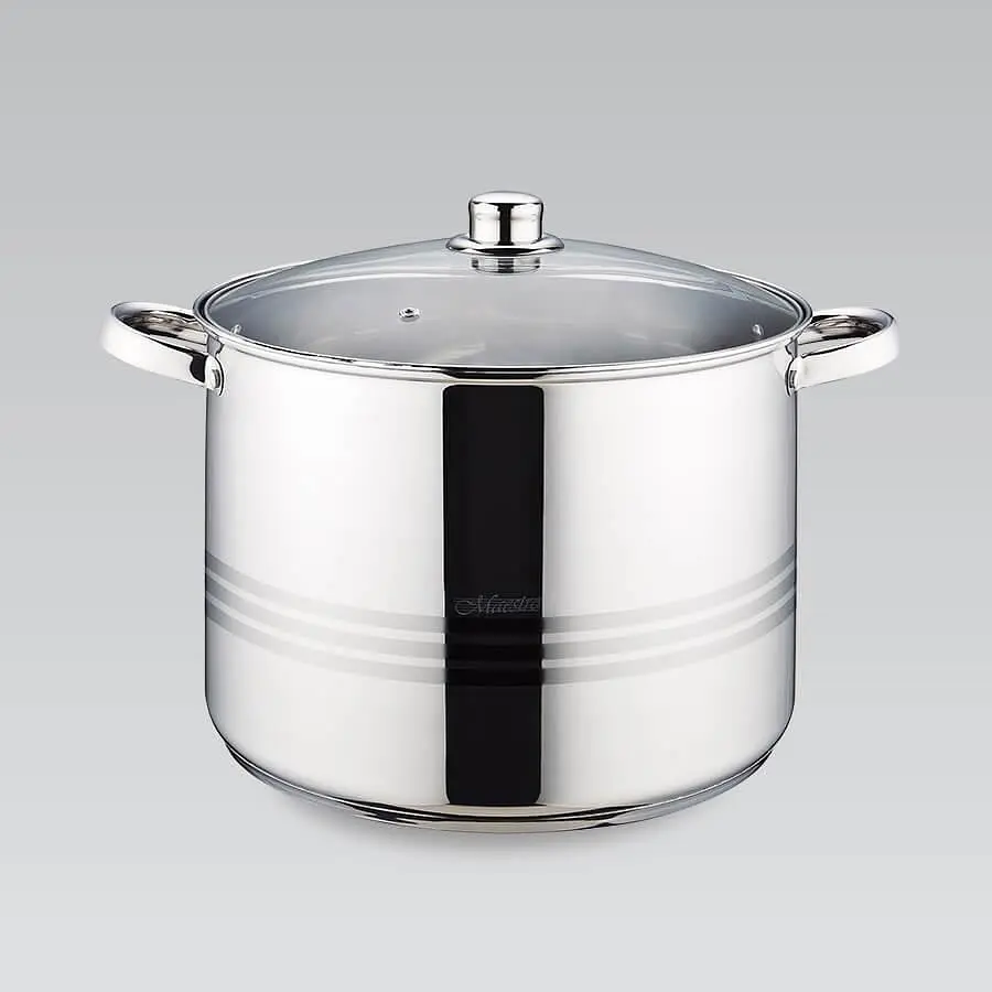 Каструля з кришкою Maestro MR-3517-14 14 л 30х20 см