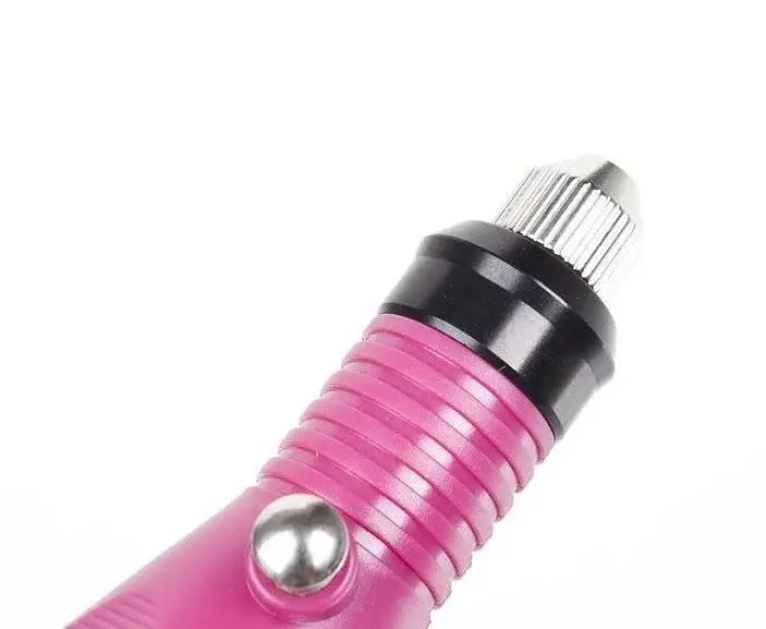 Портативний фрезер-ручка для манікюру ZS 100 20000 об/хв. pink міні фрезер Nail Dryer DM-100 - фото 7