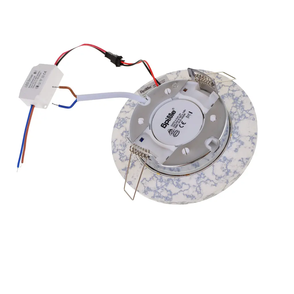 Точечный светильник Brille HDL-G307 GX53 + 4W LED 36-425 - фото 3