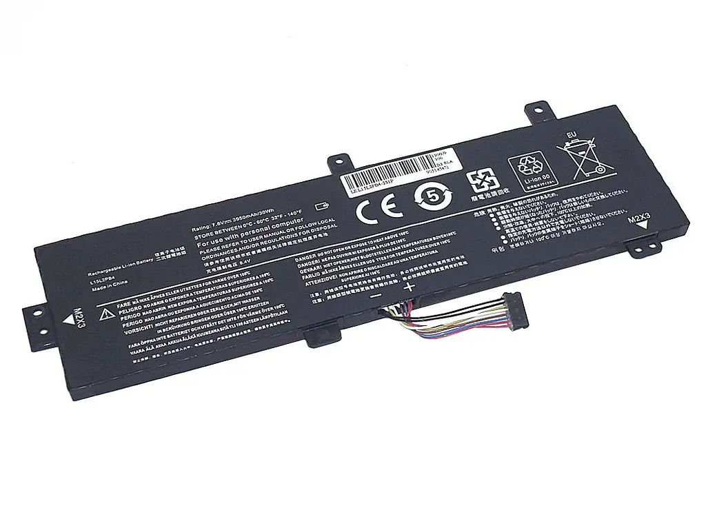 Акумулятор для ноутбука Lenovo L15L2PB4-2S1P IdeaPad 310 7.6V Black 3950 mAh - фото 2