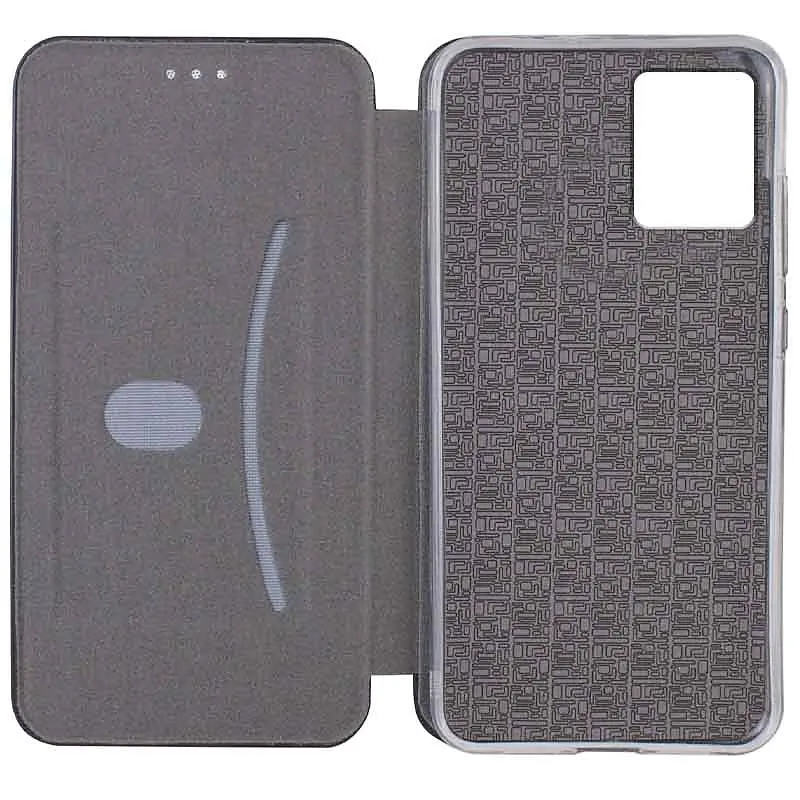 Шкіряний чохол-книжка Classy для Xiaomi Redmi 12 Темно-синій - фото 3