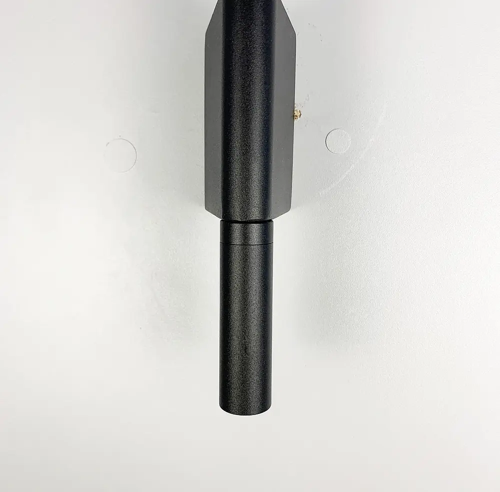 Бра Mantra Torch у чорному кольорі Line F WS 1G BK - фото 7