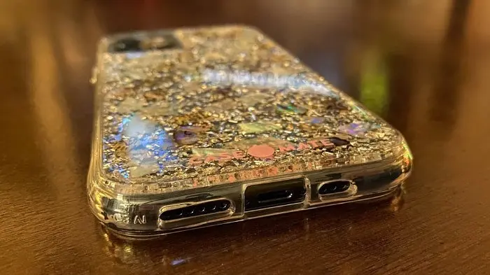 Чохол протиударний з блискітками Case-Mate Karat CM039350-08 для iPhone 11 Pro (5.8") Pearl - фото 3