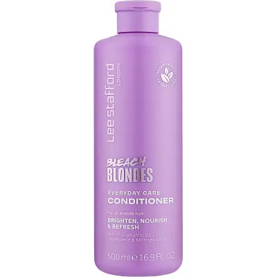 Кондиціонер для волосся Lee Stafford Bleach Blondes Everyday Care Conditioner 500 мл (5060282708419) - фото 2