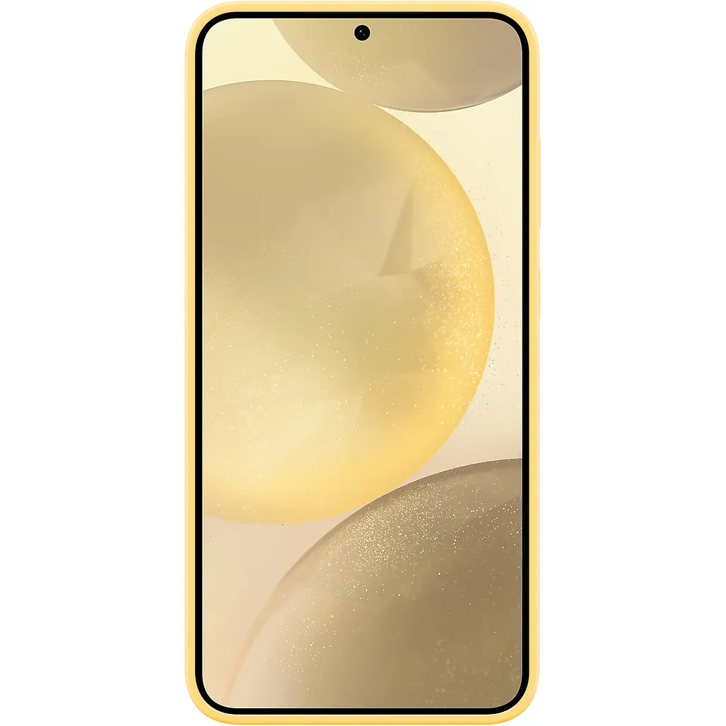 Чехол Silicone Case для Samsung Galaxy S24 Plus Yellow (EF-PS926TYEGWW) [100745] - фото 5