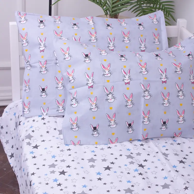 Комплект постільної білизни MirSon Kids Time 17-0527 Bunnies дитячий - фото 5