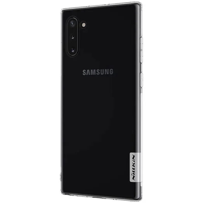 Чохол-накладка Nillkin TPU Nature Case Samsung Galaxy Note 10 N970F White - фото 3
