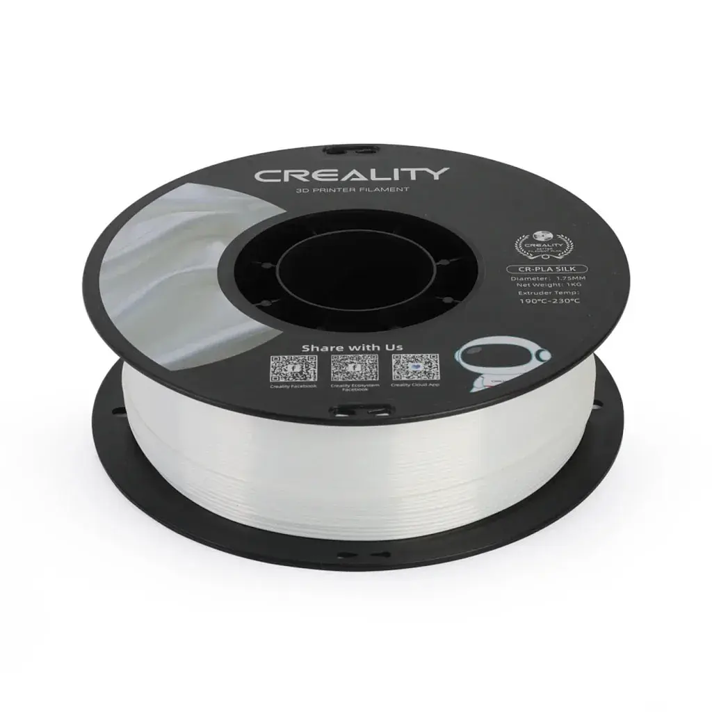 Пластик для 3D-принтера Creality PLA silky shine 1кг, 1.75мм, white (3301120004) - фото 4