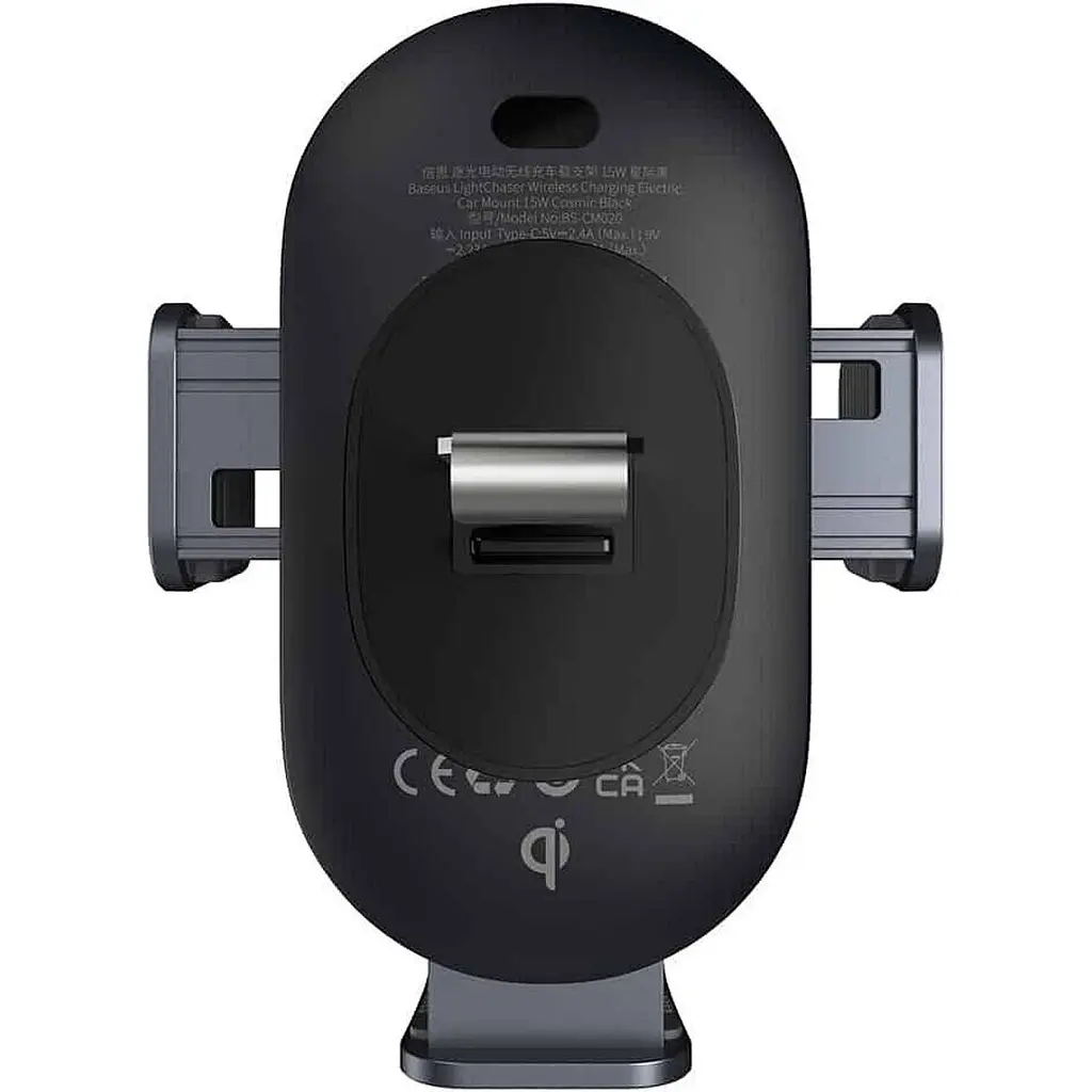 Автодержатель Baseus LightChaser Electric Car Mount с беспроводной зарядкой Black [C40355900121-00] [116279] - фото 5