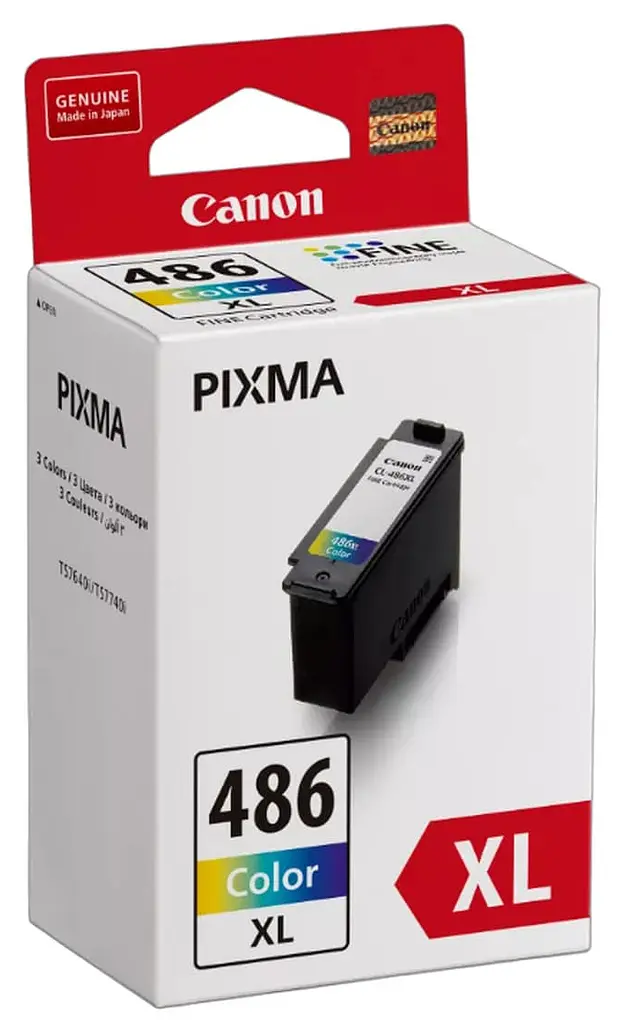 Картридж із друкуючою головкою струменевий CL-486XL TS7640i/TS7740 кол. Canon teh0015022 - фото 4