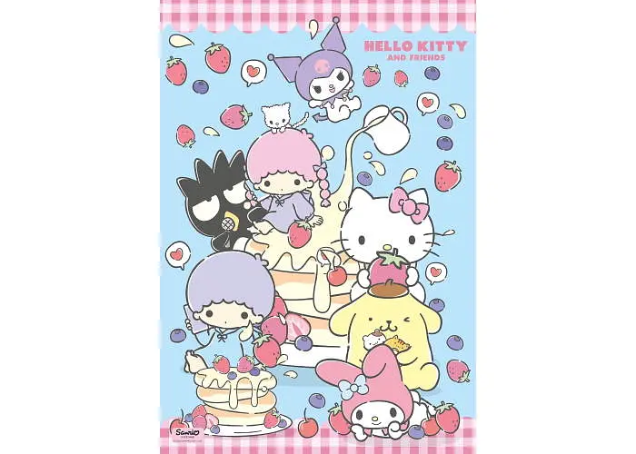 Пазл Clementoni Хеллоу Кітті та друзі (Hello Kitty and Friends Theme Puzzle - 1000 pcs.), 1000 ел. (37117) - фото 2