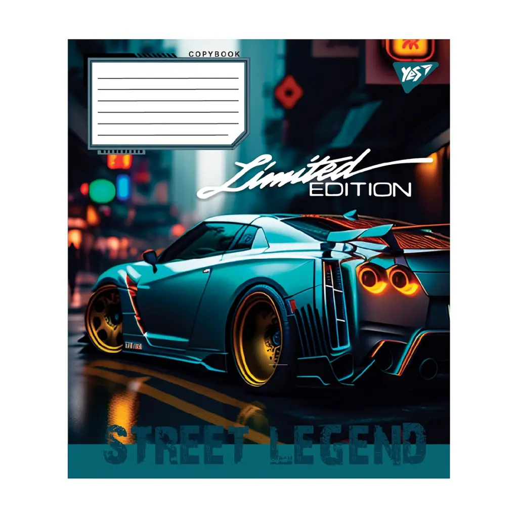 Зошит Yes Sreet legend А5 12 аркушів лінія (767903), в асортименті - фото 4