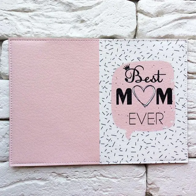 Обкладинка на паспорт Best ever mom - фото 3