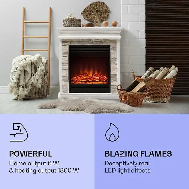 Камін електричний Klarstein Nevis Peak (10038399) - фото 4