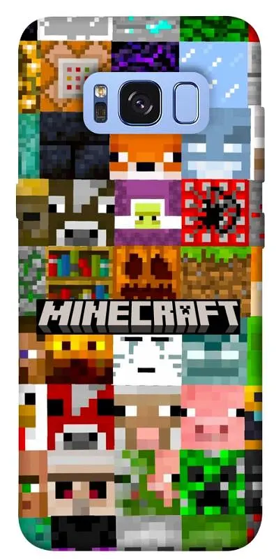TPU чохол Demsky Minecraft collage для Samsung G950 Galaxy S8