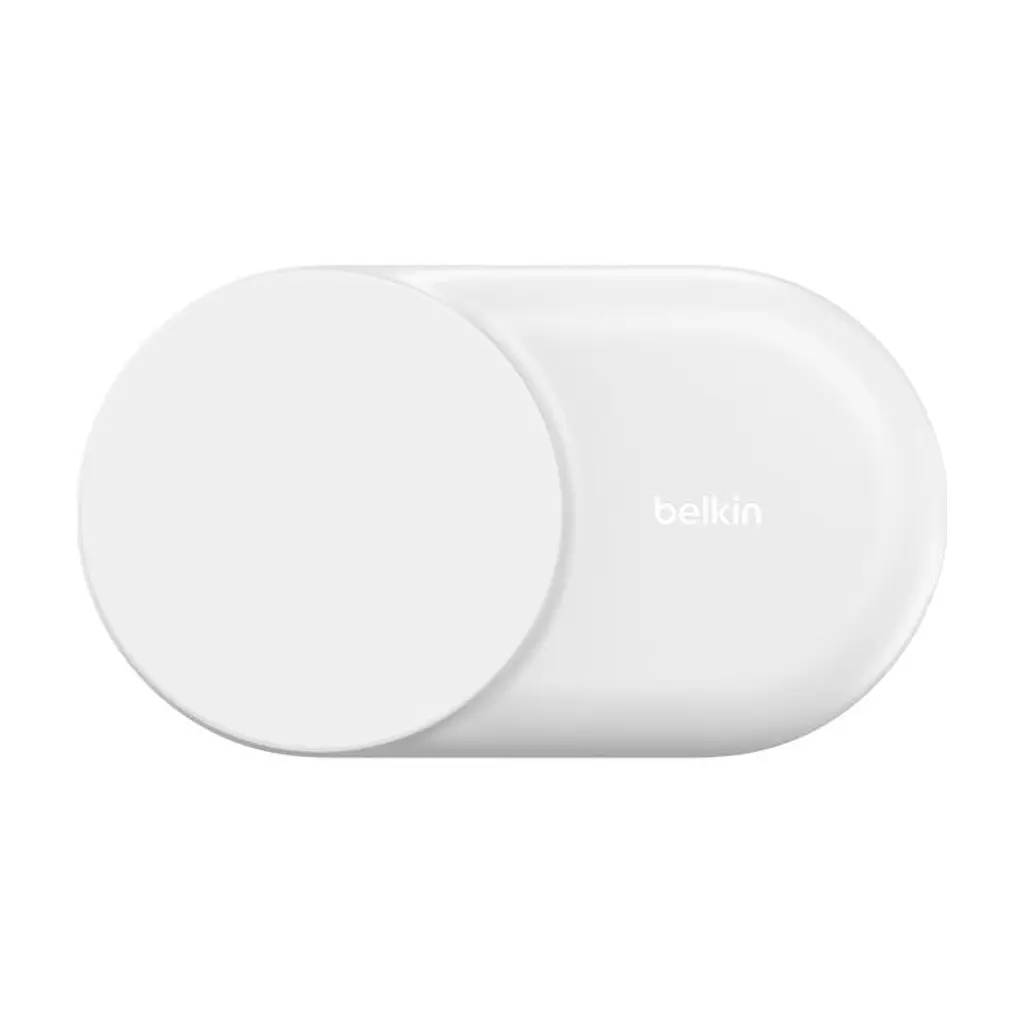Зарядний пристрій Belkin UltraCharge Wireless 2-in-1 25W white (WIZ039KQWH) - фото 6