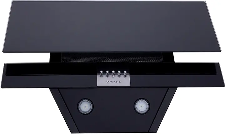 Витяжка Minola HDN 6212 BL/INOX 700 LED похила - фото 4