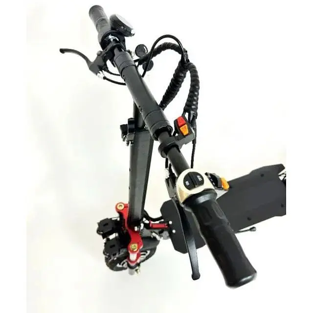 Електросамокат Двомоторний Tesla 30000 (4000W, 52V, 24Ah) з сидiнням та Боксом на руль - фото 2