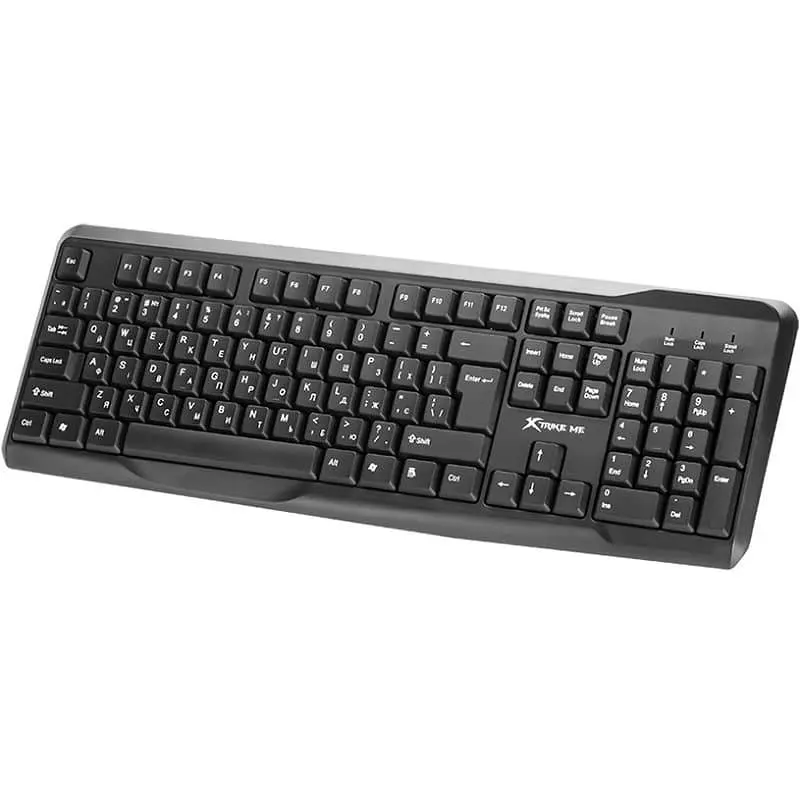 Клавіатура Xtrike Me KB-229 UA Full Size USB Black (KB-229UA) - фото 3