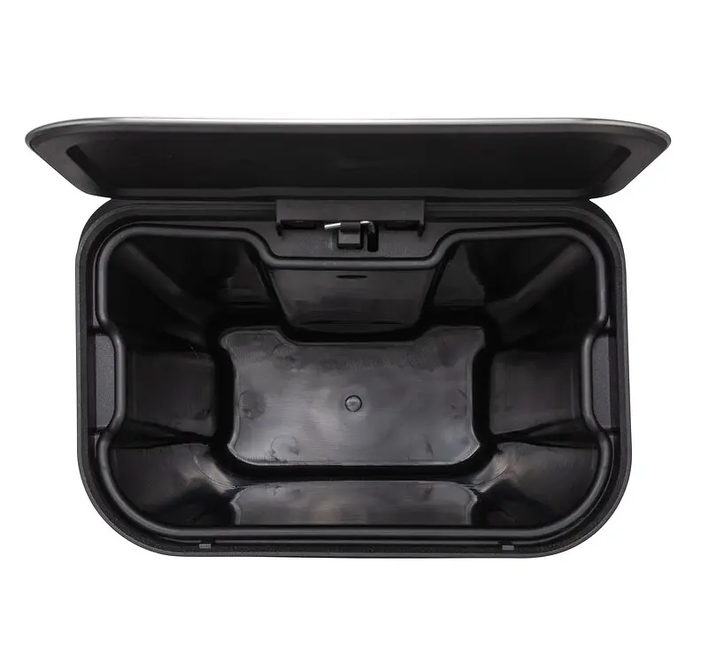 Відро для сміття з плавним закриттям прямокутне Mixxus Cubic-TC0112 SS Color 12л нержавіюча сталь MI7089, Нержавіюча сталь - фото 10