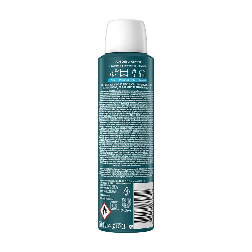 Дезодорант Rexona Men Для всього тіла Свіжість океану 150 мл (8720181669712) - фото 2