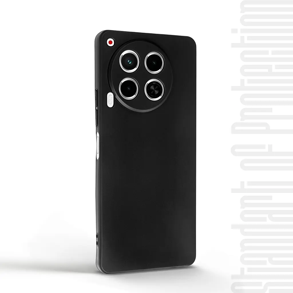 Чехол-накладка для смартфона TECNO Camon 30 (CL6) противоударный, силиконовый, термополиуретановый (ТПУ), с защитой камеры и корпуса, черный, защита всего корпуса, ArmorStandart (ARM77159) - фото 2