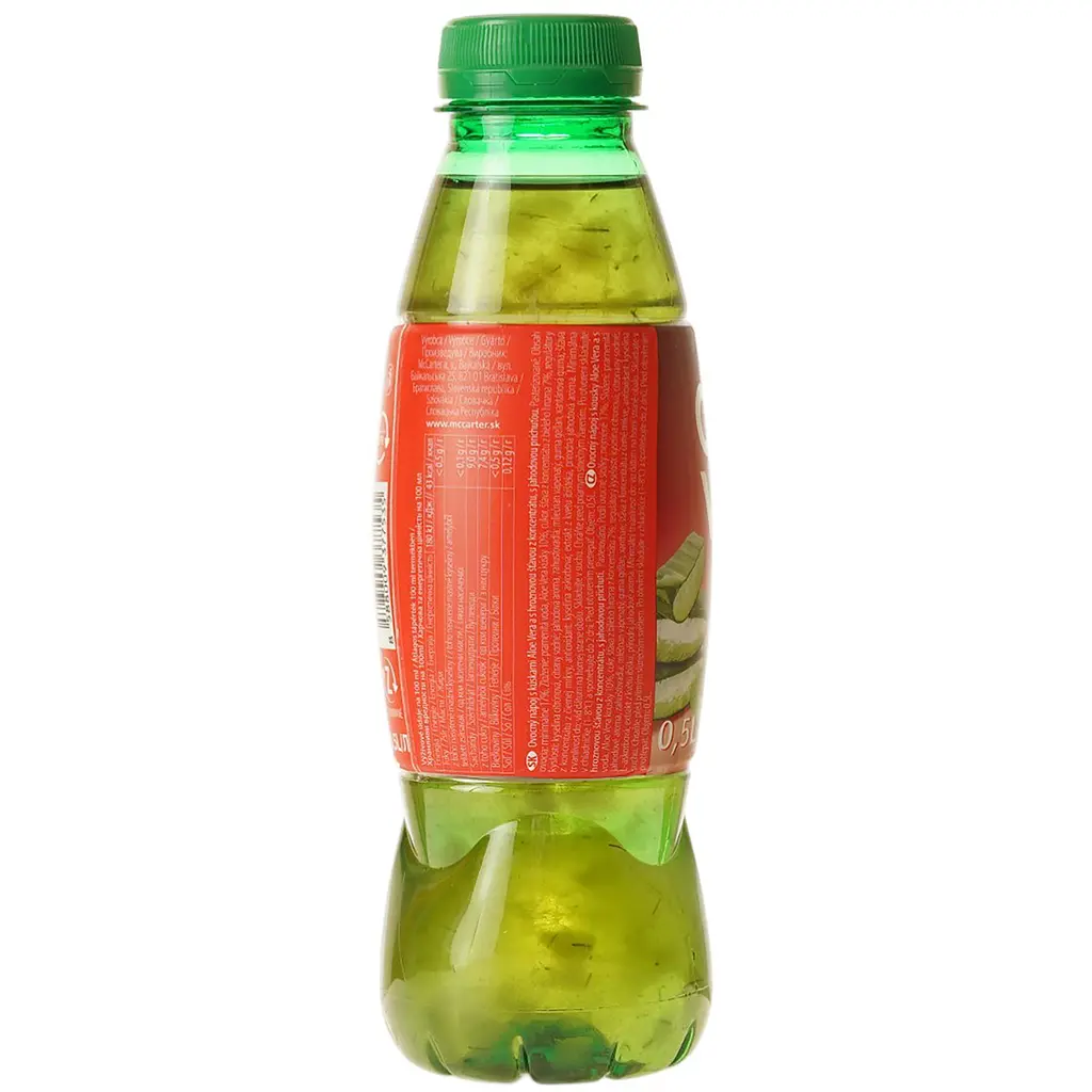 Напиток Aloe Vera Strawberry негазированный 0.5 л - фото 5