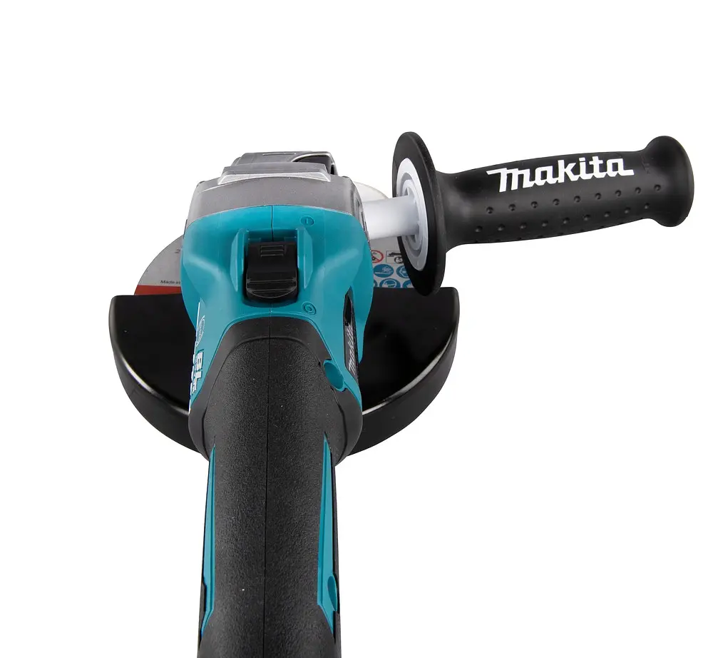 Шліфмашина кутова акумуляторна Makita GA035GZ (150 мм, 8500 об/хв, BL, XGT, без акумуляторів та зарядного пристрою) - фото 7