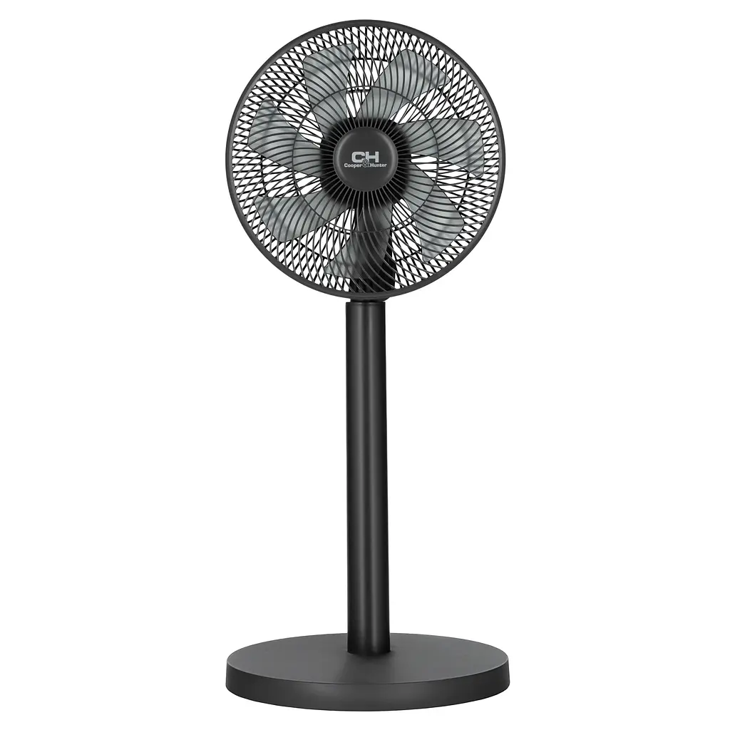 Вентилятор підлоговий Cooper Hunter CH-RFF1270RT Gray підлоговий, 32 см, 18 Вт, пульт ДК, висота 80-100 см, Bluetooth керування - фото 2
