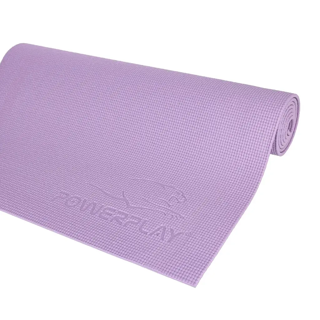 Килимок для йоги та фітнесу Power Play 4010 173 x 61 x 0.6 см, Lavender - фото 5