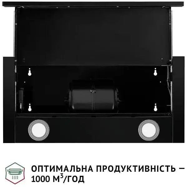 Витяжка телескопічна Perfelli TL 6622 Full BL 1000 LED - фото 7